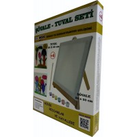 Ahşap Şövale ve Tuval Seti