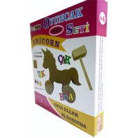 Ahşap Oyuncak Unicorn Seti